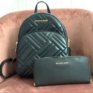 Michael Kors Backpack and Wallet